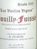 Roger Dubois - Pouilly-Fuiss 2020 (375ml)