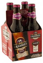 Crabbies - Raspberry Ginger Beer 4 Pack (4 pack 12oz bottles) (4 pack 12oz bottles)