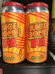 Sloop Brewing - Juice Bomb (4 pack 16oz cans) (4 pack 16oz cans)