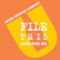 Untied Brewing - File This (4 pack 16oz cans) (4 pack 16oz cans)