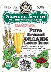 Samuel Smith's Brewery - Organically Produced Lager (4 pack 12oz bottles) (4 pack 12oz bottles)